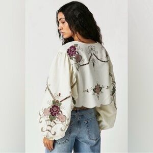 Free People Valencia bed jacket
